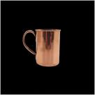 Caneca Lisa Com Borda Moscow Mule Drink Cobre E Alça 350Ml Caneca Lisa Com Borda Moscow Mule Drink Cobre E Alça 350Ml