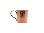 Caneca Lisa com Borda Moscow Mule Drink Cobre e Alça 350ml