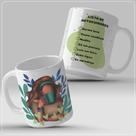 Caneca lista de autocuidados