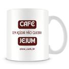 Caneca Low Carb Brasil - Estampa Temática de Saúde e Emagrecimento - 325ml