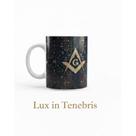 Caneca Maçom Lux In Tenebris Presente Ideal para Irmãos Loja Maçonaria