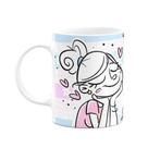 Caneca Mães - A melhor mãe do mundo - Bg-green