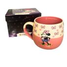 Caneca Maggie Minnie Mouse Em Cerâmica 400mL Original Disney, Zona Criativa, Xícara De Café Caneca Maggie Minnie Mouse Em Cerâmica 400mL Original Disney, Zona Criativa, Xícara De Café
