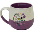 Caneca Maggie Snoopy Peanuts Floral 400ml - Zona Criativa