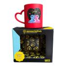 Caneca Magic Stitch/Angel Coração Disney 300ml ZonaCriativa