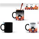 Caneca Mágica Dragon Ball Z COM SEU NOME de Porcelana - Vários modelos (Muda de Cor)