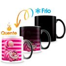Caneca Mágica Gato Risonho - Porcelana Termosensível - 325ml Caneca Mágica Gato Risonho - Porcelana Termosensível - 325ml