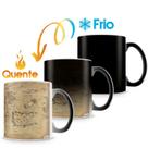 Caneca Mágica Mapa Senhor dos Anéis - Cerâmica 325ml