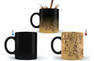 Caneca Mágica Senhor Dos Anéis Mapa Da Terra Média Oferta!!