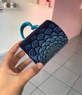 Caneca Mandala Azul