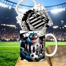 Caneca Mascote Santos 325ml