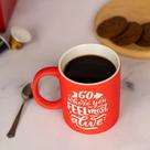 Caneca matmug em porcelana 300ml laranja - dynasty