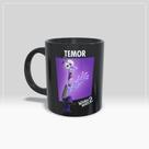 Caneca Medo Divertida mente 2 - Preta
