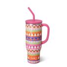 Caneca Mega Swig Life Halloween 900 ml com alça e canudo