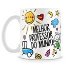 Caneca Melhor Professor do Mundo - Presente Especial para Educadores