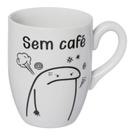 Caneca Meme em Porcelana Branca e Preta 350ml - Hausktaft Caneca Meme em Porcelana Branca e Preta 350ml - Hausktaft