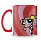 Caneca Meninas Super Poderosas - Estampa Florzinha, Lindinha e Docinho - 325ml