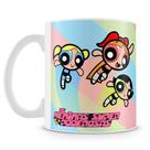 Caneca Meninas Super Poderosas para Colorir - Mod.2 - Personalizável