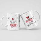 Caneca Metade de Mim é Amor, a Outra Metade é Você