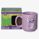 Caneca Mini Tina 100ML Angel - Disney Stitch - Xícara de Café - Zona Criativa 10025396