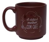 Caneca Mini Tina A Vida E Melhor Com Cafe 100ml