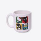 Caneca Mini Tina Hello Kitty e Amigos Branca Oficial - Zona Criativa
