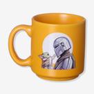 Caneca Mini Tina Mandalorian E Baby Yoda Oficial Star Wars
