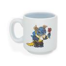 Caneca Mini Tina Stitch Fera Oficial Disney