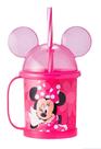 Caneca Minnie 360ml com Orelha e Canudo, Imagem Adesivada - Avon Caneca Minnie 360ml com Orelha e Canudo, Imagem Adesivada - Avon