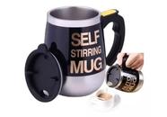 Caneca Mixer Inox Elétrica Misturador 400ml A Pilha
