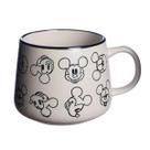 Caneca Moma Mickey Mouse Disney 500ml em Cerâmica com Detalhes Divertidos