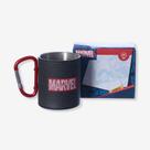 Caneca mosquetao 300ml marvel - zona criativa