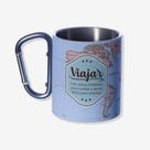Caneca mosquetão 300ml viajar - ZONA CRIATIVA Caneca mosquetão 300ml viajar - ZONA CRIATIVA