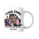 Caneca Motivacional Casimiro Caze Tenha Ânimo
