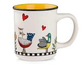 Caneca Mug Amarelo 380ml Cocoricó Caneca Mug Amarelo 380ml Cocoricó