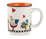 Caneca Mug Laranja 380ml Cocoricó Caneca Mug Laranja 380ml Cocoricó