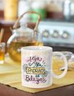 Caneca Mulher, Seja o seu padrão de beleza, 325ml, linha Premium