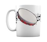 Caneca Músico Percussionista Instrumento Musical Pandeiro