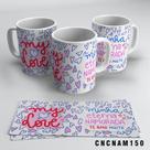 Caneca My Love Eterna Namorada Caneca My Love Eterna Namorada
