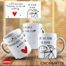 Caneca Namorados Flork Multiplas Personalidades Amam Você