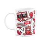 Caneca Namorados - Fomos feitos um para o outro - Teddy bear Caneca Namorados - Fomos feitos um para o outro - Teddy bear