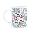 Caneca Namorados - Você+Eu Te amo patoda vida - DuckLove