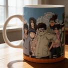 Caneca Naruto Itachi Obito Kakashi Jiraiya Boruto Akatsuki Branco Naruto Clássico