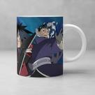 Caneca Naruto Itachi Obito Kakashi Jiraiya Boruto Akatsuki Branco Naruto Obito