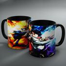 Caneca Naruto - M4 - Cerâmica de Alta Qualidade - 325ml