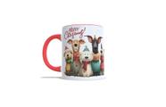 Caneca Natal Bichinhos