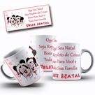 Caneca Natal Disney Mickey E Minnie Presente Feliz Natal Caneca Natal Disney Mickey E Minnie Presente Feliz Natal