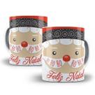 Caneca Natal Papai Noel Porcelana Personalizada Modelo 4