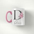 Caneca nome Dani - com alça e interior rosa