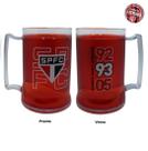 Caneca Oficial e Licenciada com Gel Congelante Vermelho Tri Mundial São Paulo